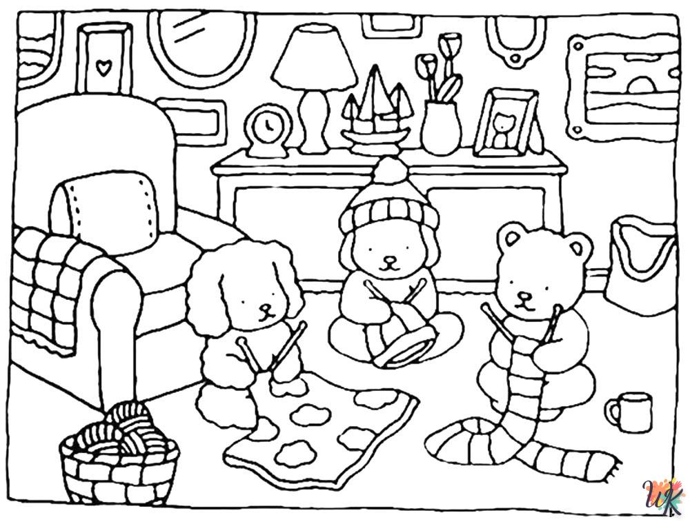 coloriage Bobbie Goods  animaux enfant a imprimer