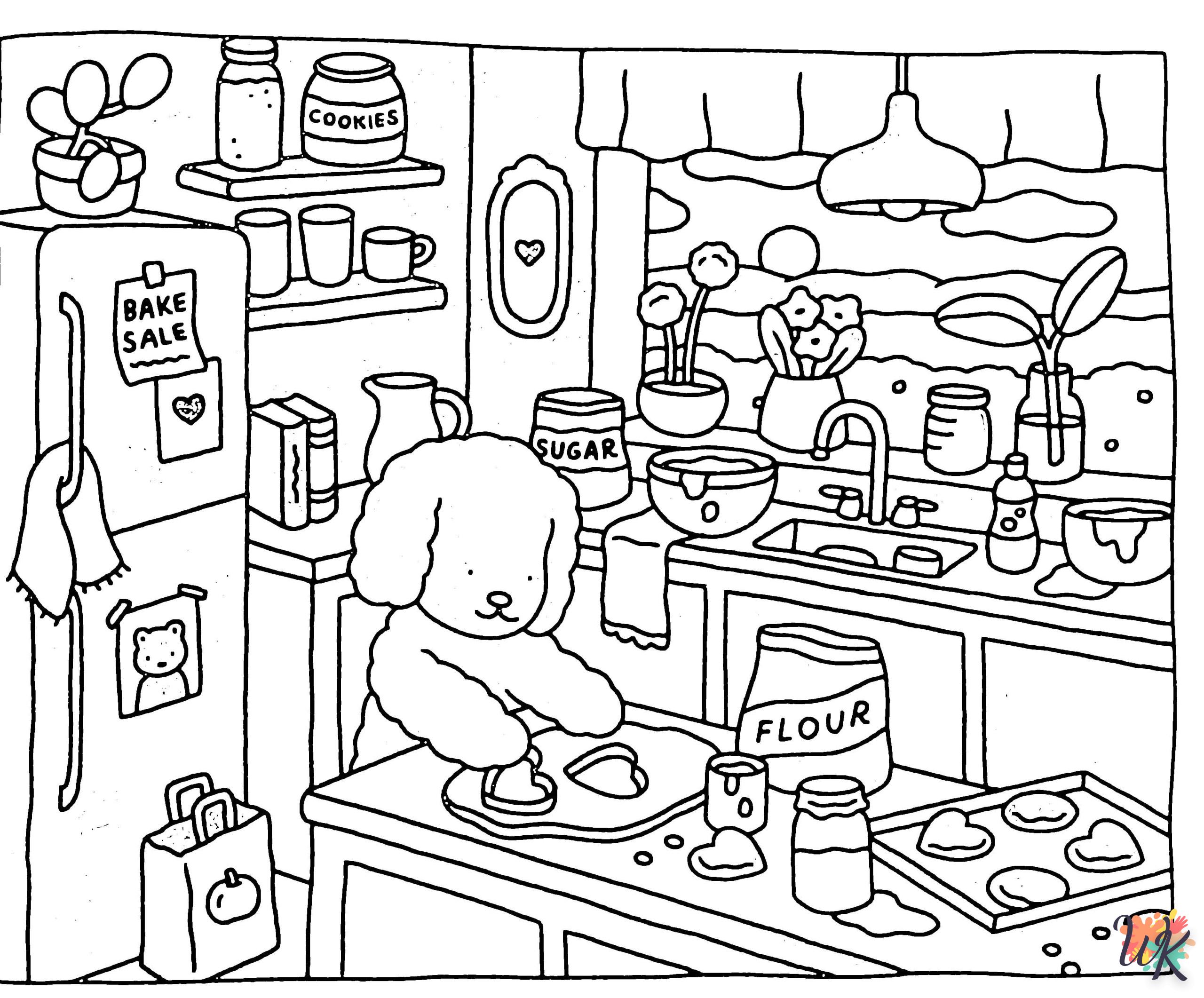 Bobbie Goods Coloring Pages Cute Character Free To Print 7987