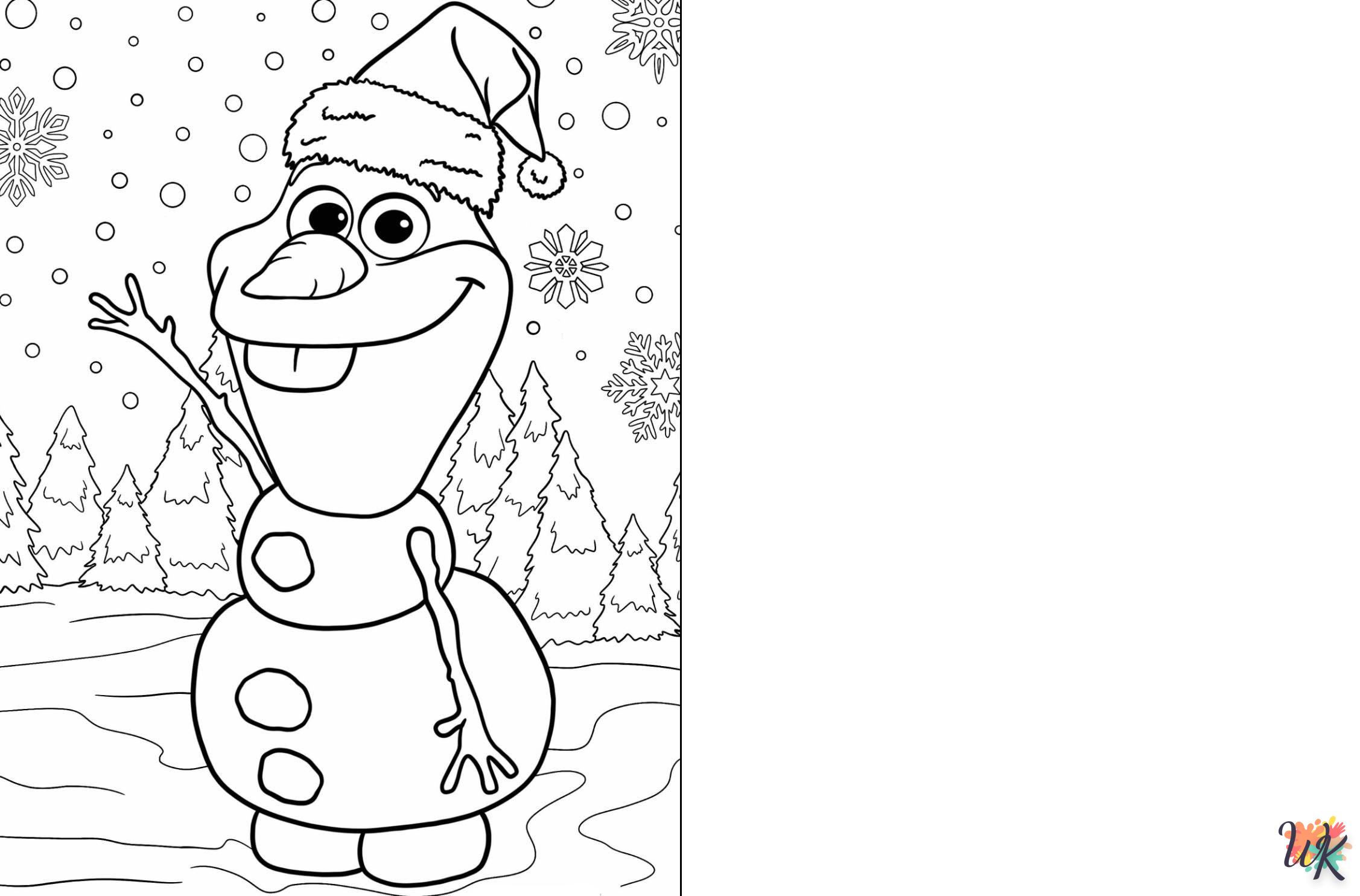 coloriage s Carte de Noël  en ligne 8 ans 1