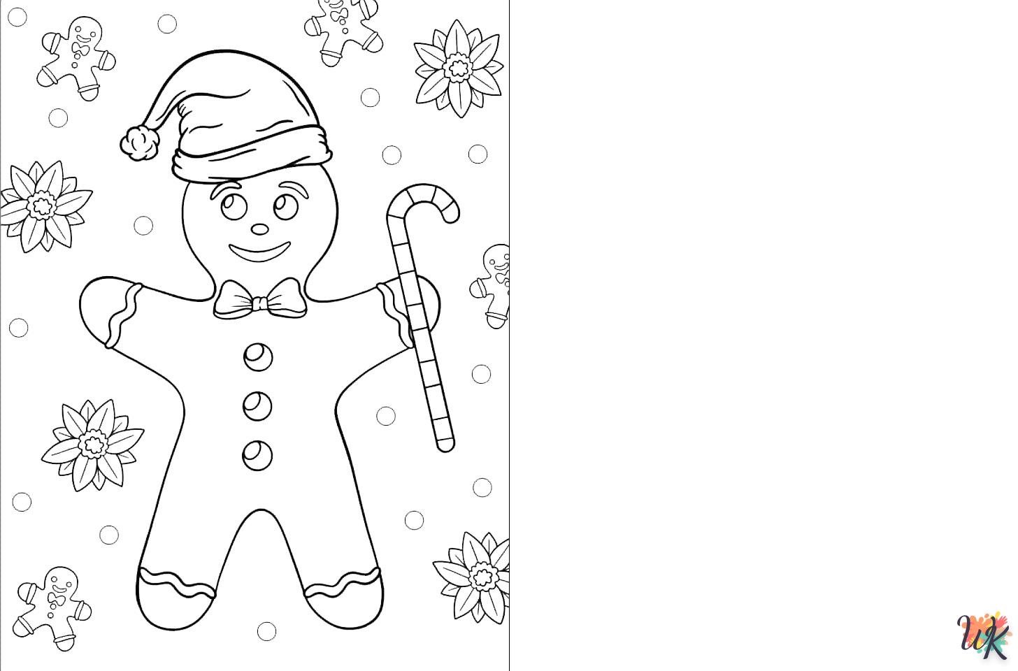 coloriage s Carte de Noël  et apprentissage