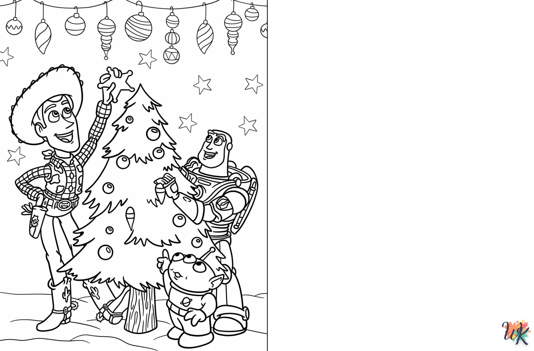 coloriage s Carte de Noël  pour enfants