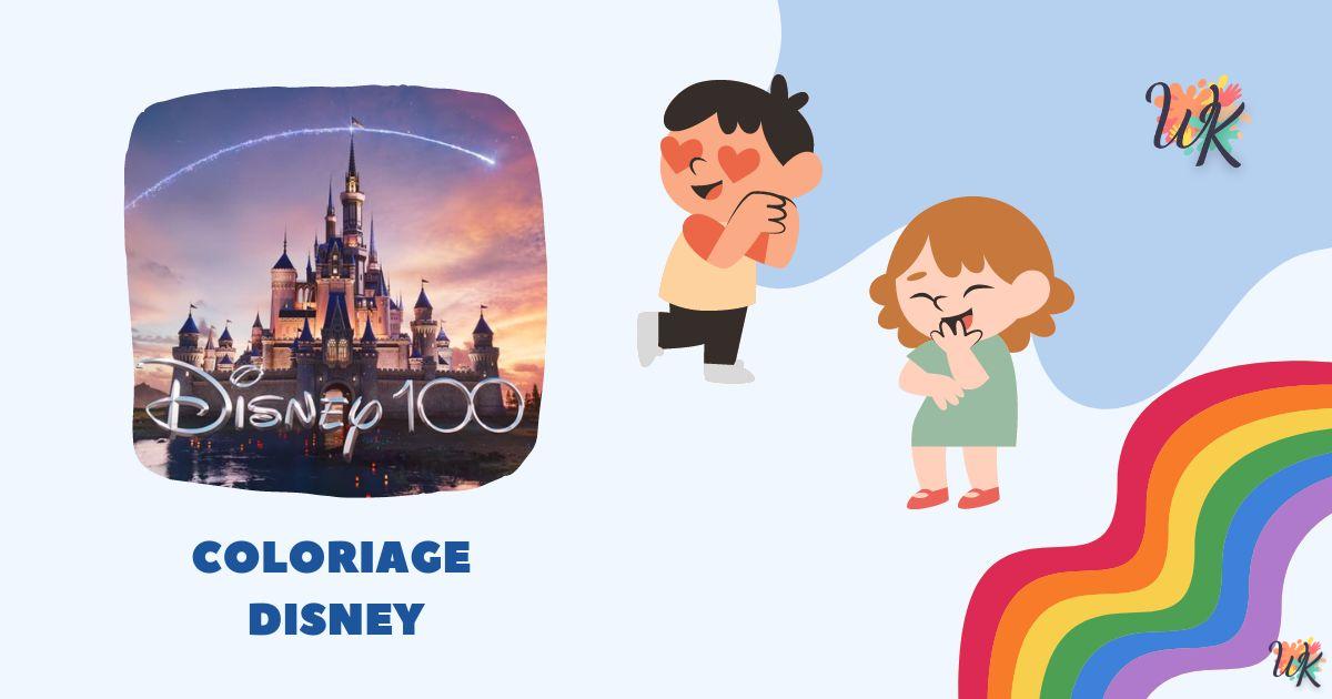 Coloriage Disney peut imprimer gratuitement pour les fans