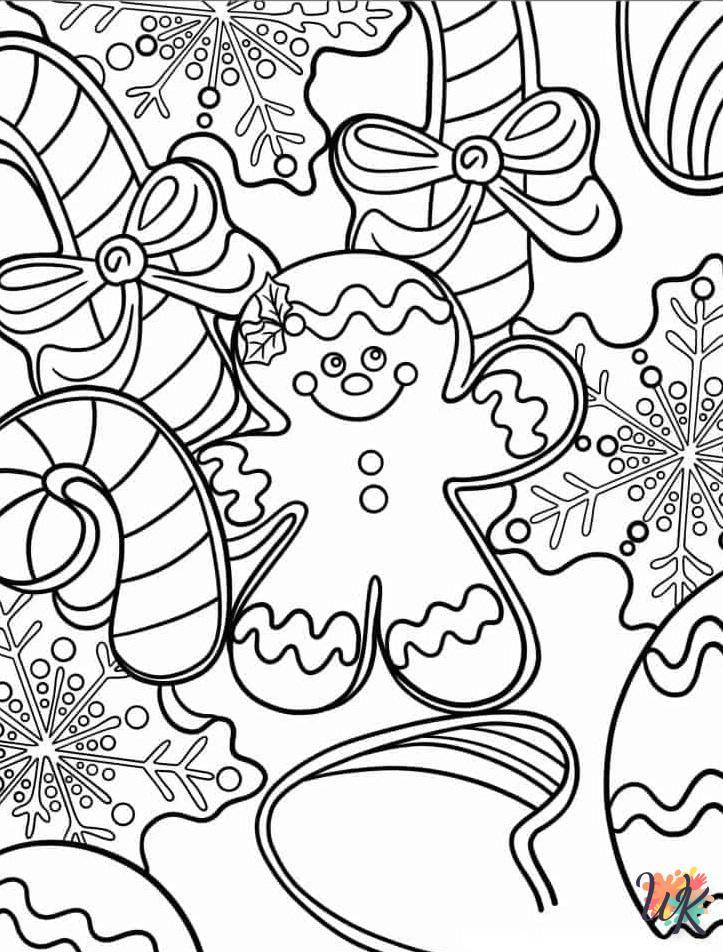 coloriage Gingerbread  à colorier en ligne