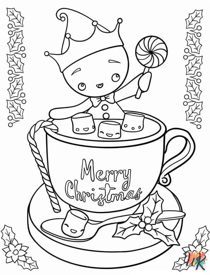 coloriage Gingerbread  à imprimer gratuitement