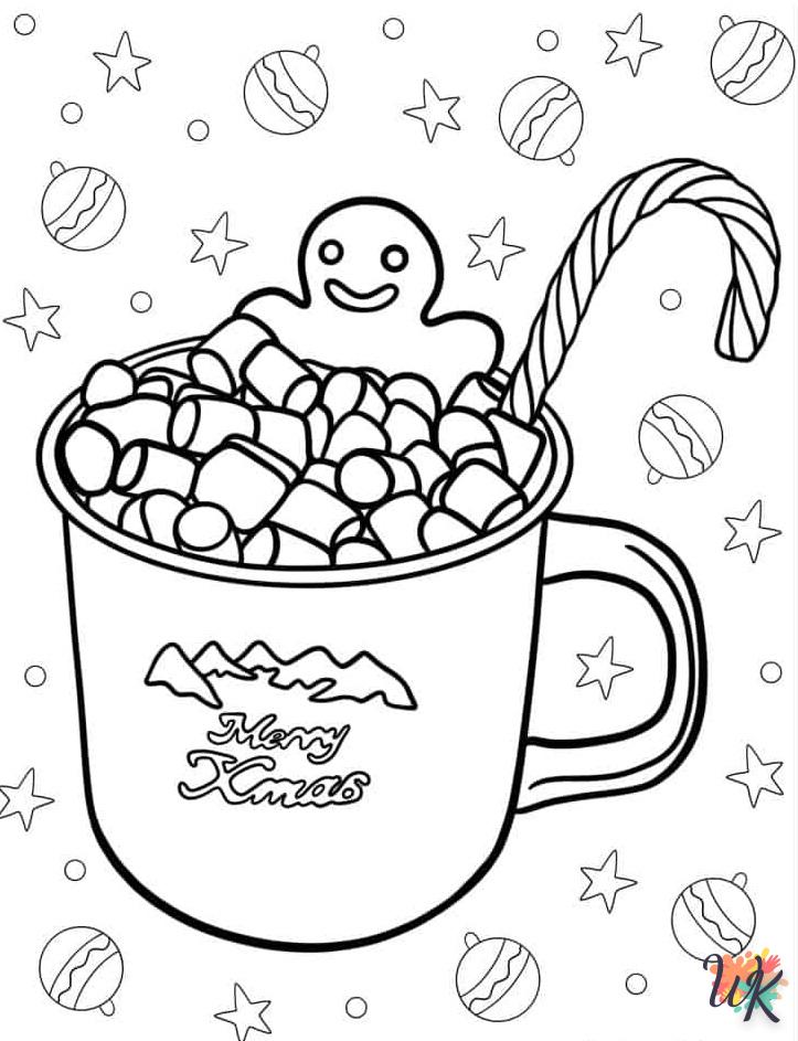 imprimer coloriage Gingerbread