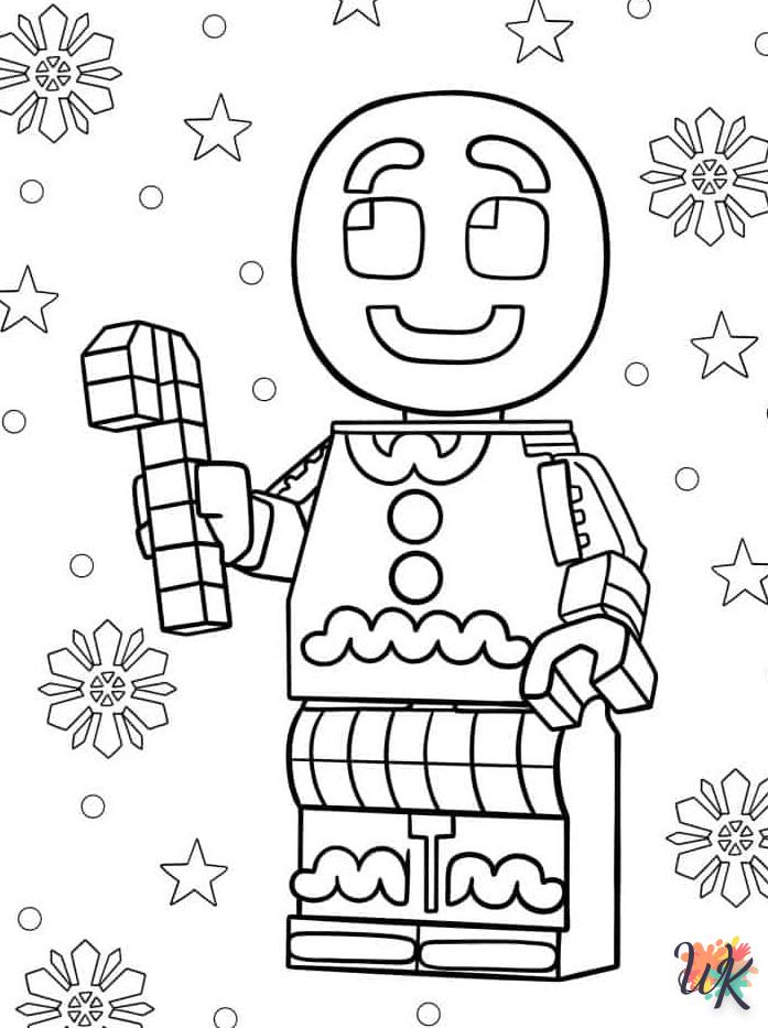 coloriage Gingerbread  enfant à imprimer