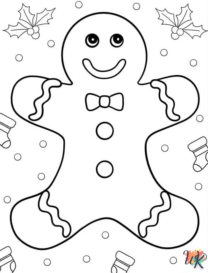 coloriage Gingerbread  en ligne