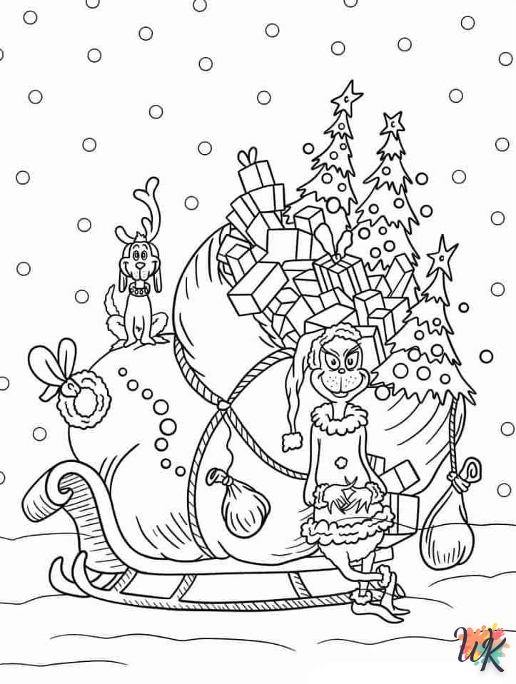 à imprimer coloriage Grinch