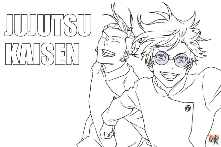 coloriage Jujutsu Kaisen  en ligne