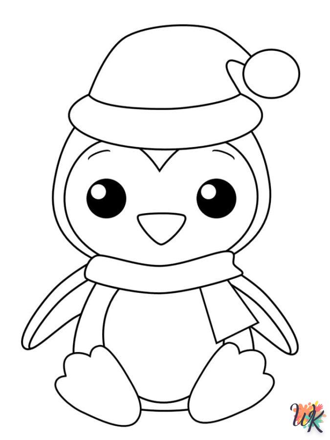 coloriage Noël Mignon  a colorier en ligne gratuitement 1