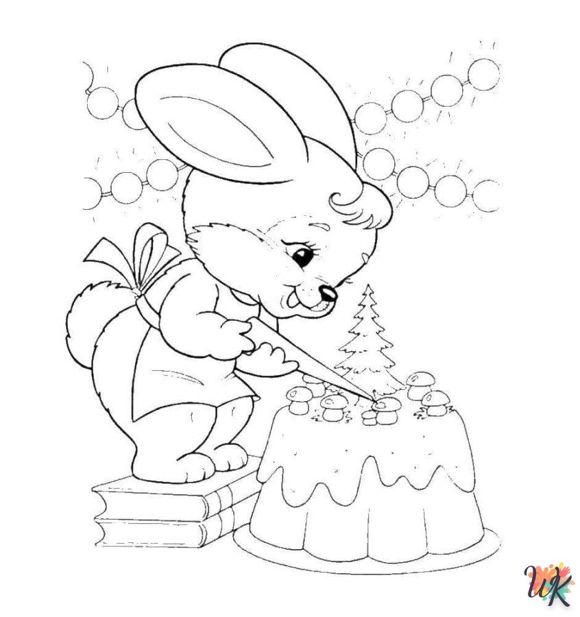 coloriage Noël Mignon  à imprimer gratuit