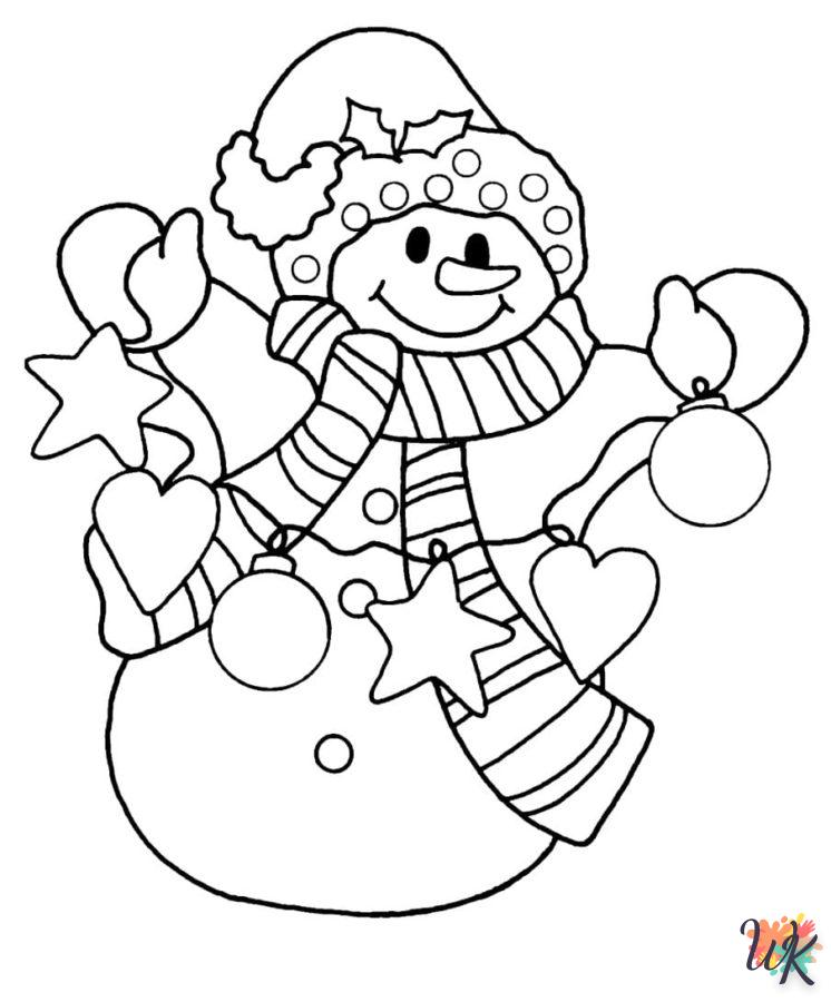 a imprimer coloriage Noël Mignon  gratuit