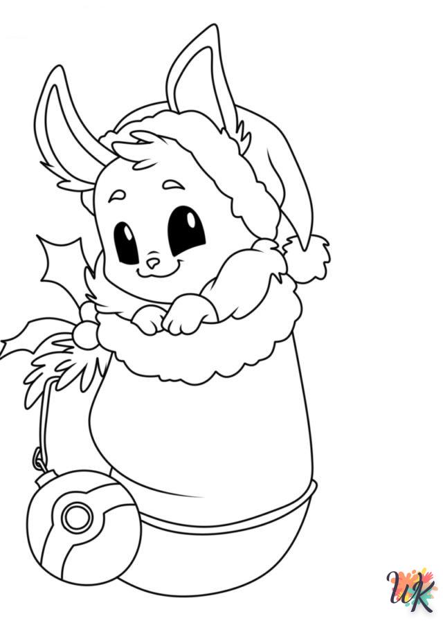 coloriage Noël Mignon  a colorier en ligne gratuitement