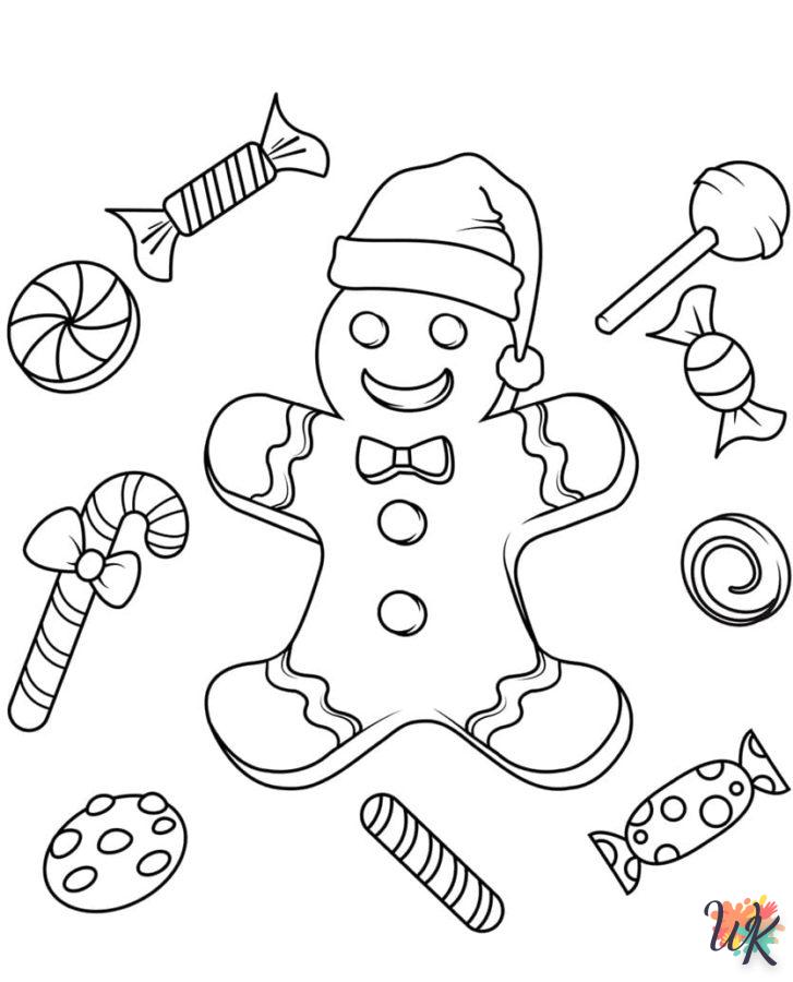 coloriage Noël Mignon  à imprimer pour enfants