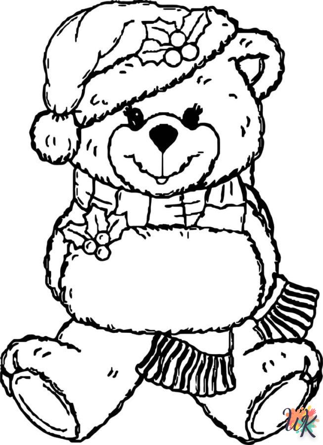 coloriage Noël Mignon  à colorier en ligne gratuit 2