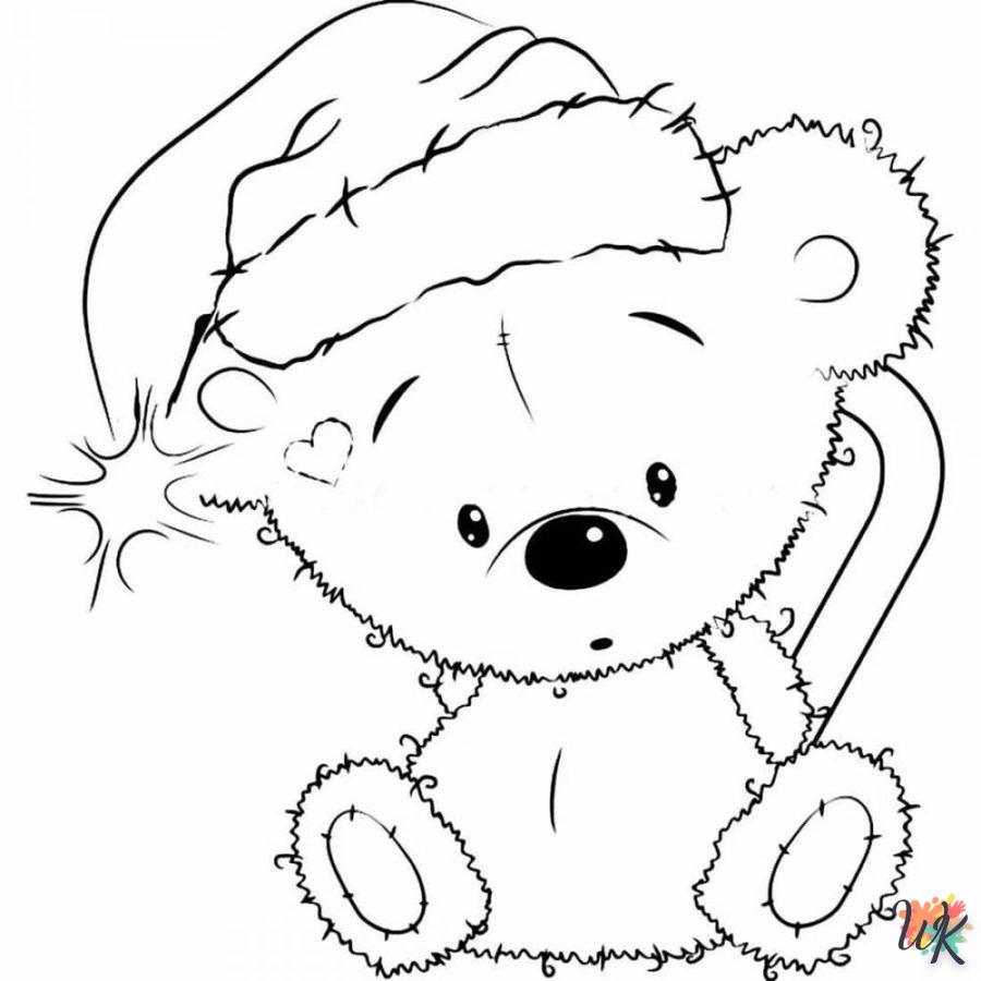 coloriage Noël Mignon  pour enfant a imprimer 1