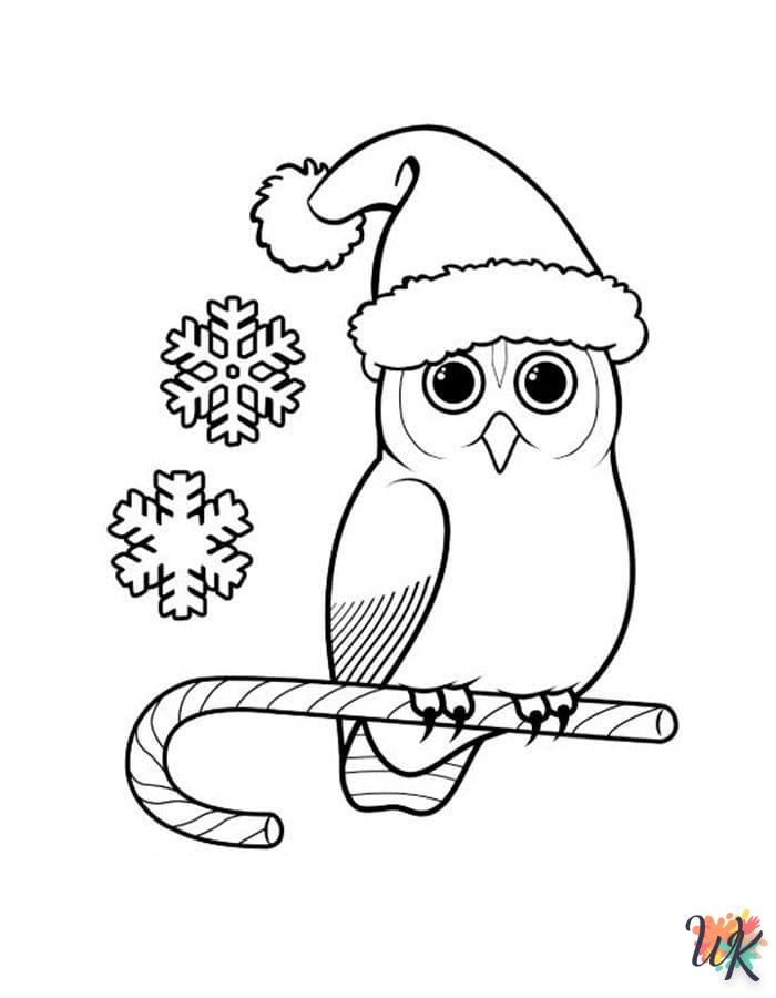 coloriage Noël Mignon  en ligne pour enfant