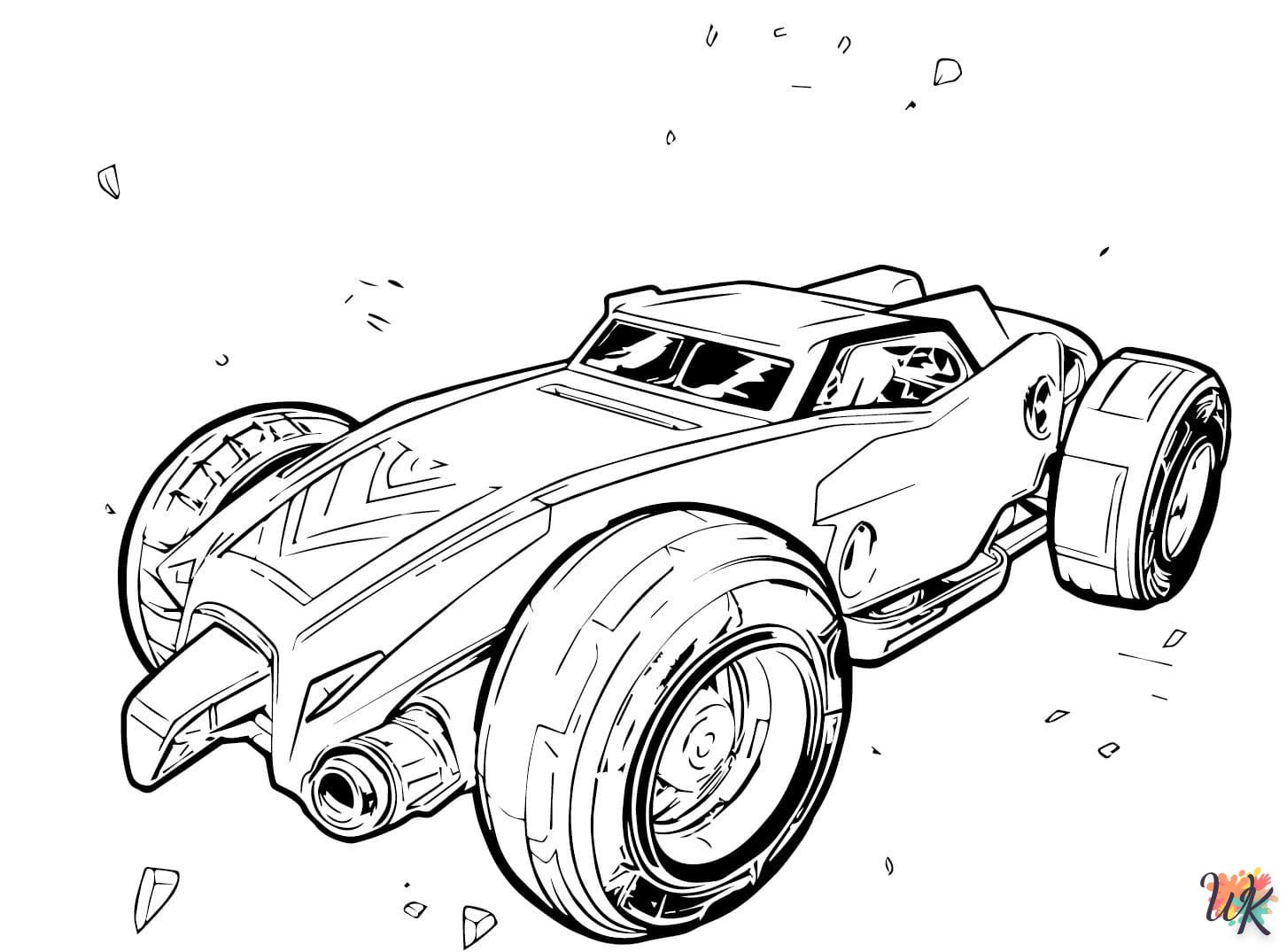 coloriage Rocket League  pour enfants