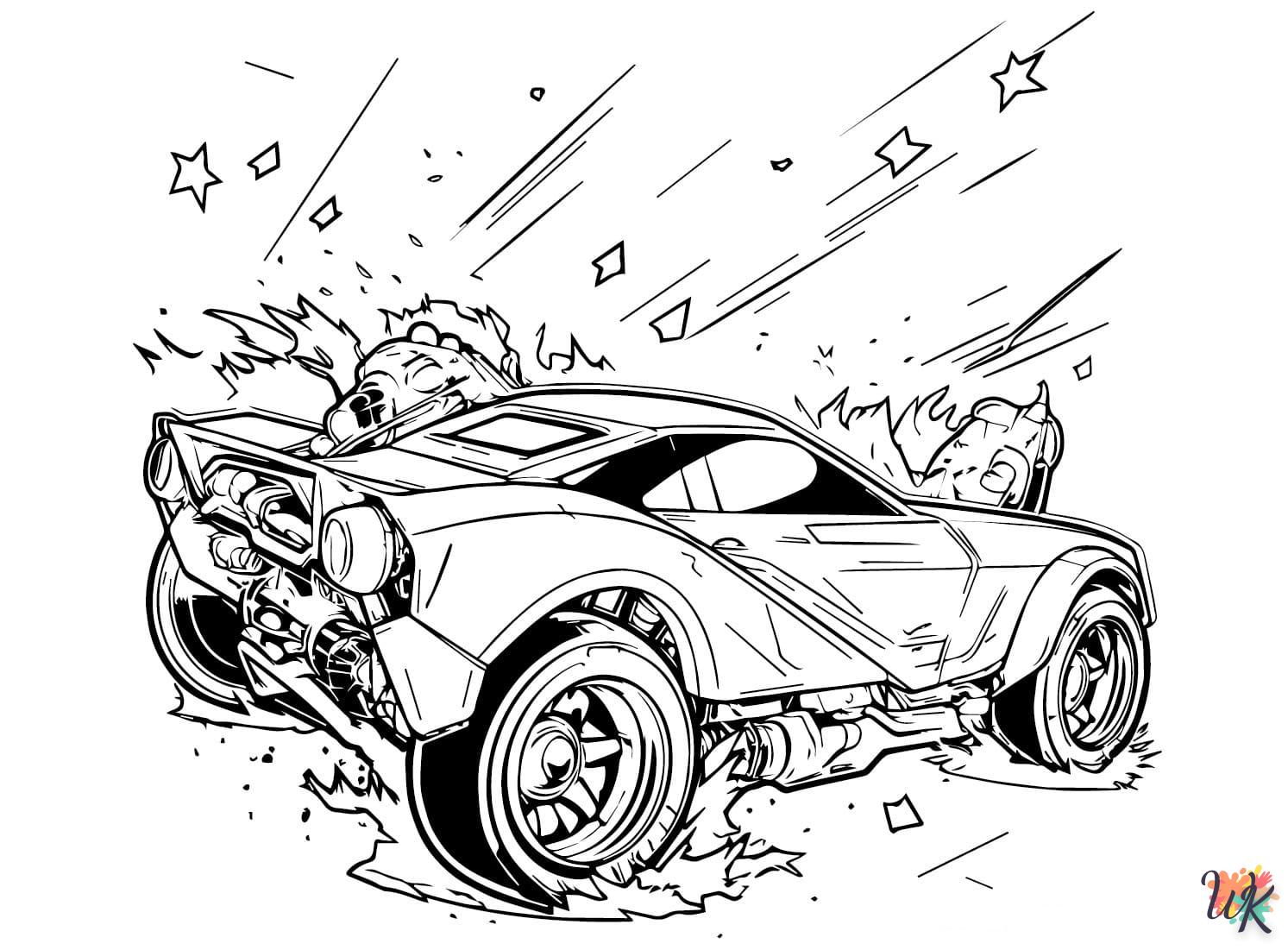 coloriage Rocket League  a telecharger 1