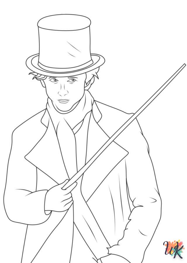 coloriage Wonka  en ligne à imprimer