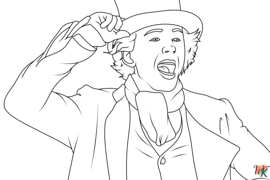 coloriage Wonka  de pour enfants