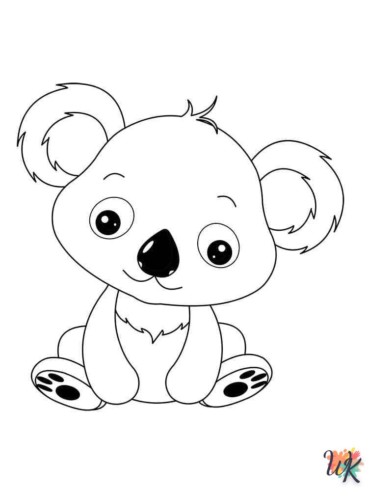 coloriage Animaux Mignons  à imprimer gratuit