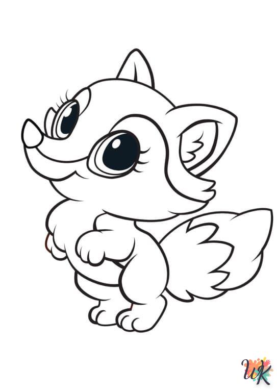 coloriage Animaux Mignons  en ligne pour enfant