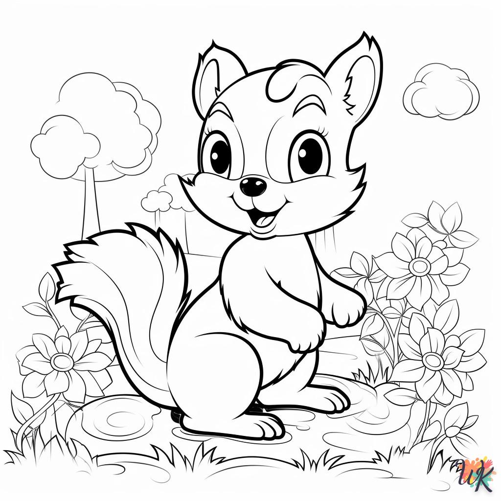 alphabet coloriage Animaux Mignons  en ligne