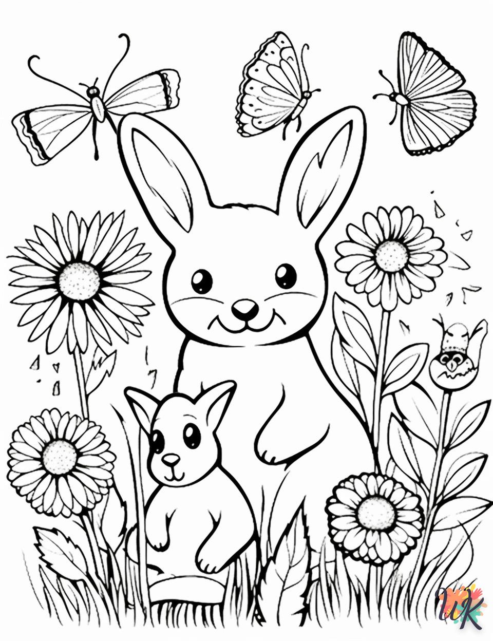 coloriage Animaux Mignons  pour enfant de 6 ans