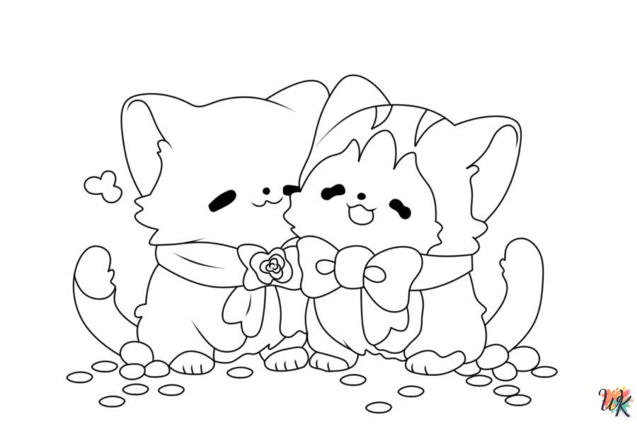 coloriage Animaux Mignons  de pour enfants 1