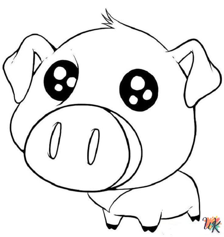 coloriage Animaux Mignons  a imprimer enfant 5 ans 1