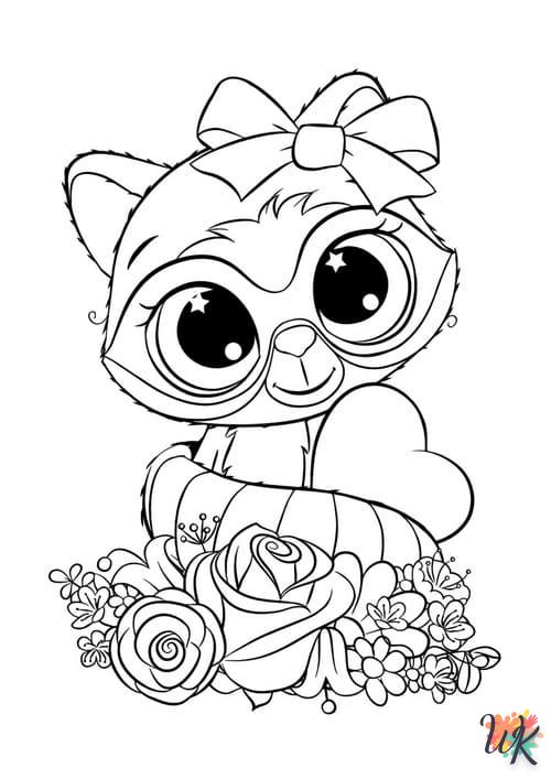 coloriage Animaux Mignons  sonic en ligne gratuit à imprimer