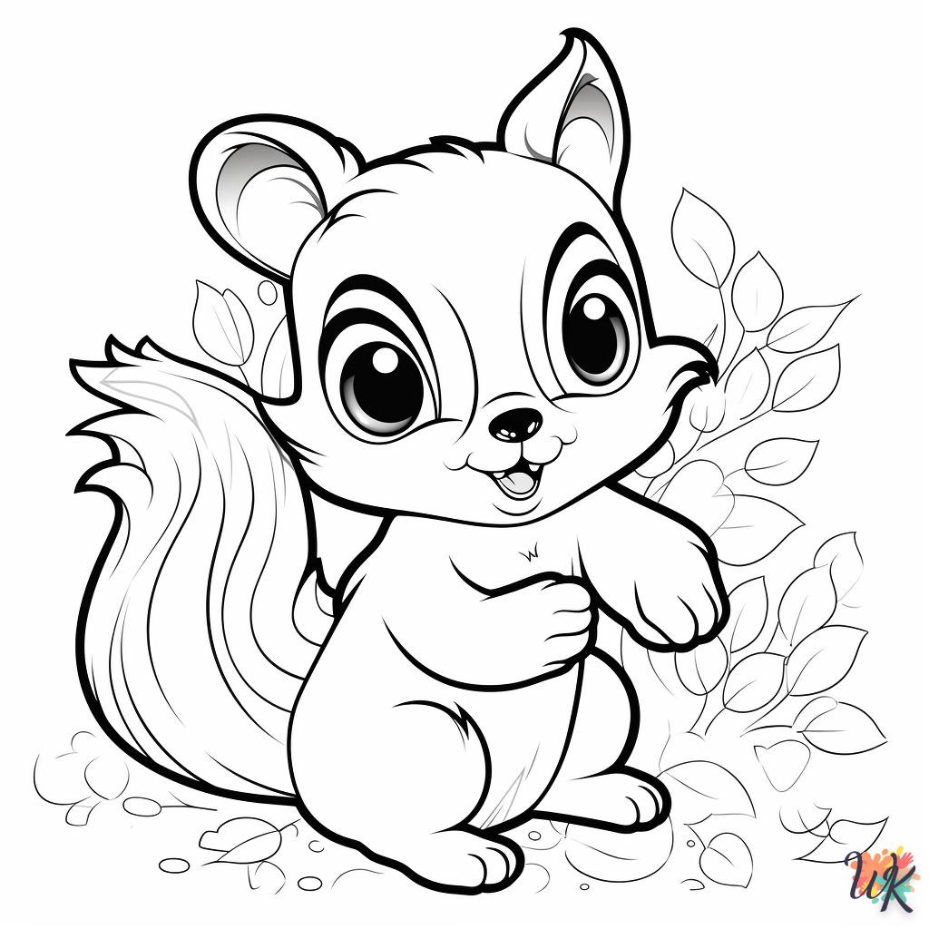 à imprimer coloriage Animaux Mignons