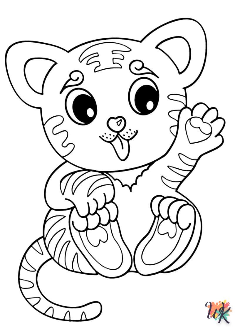 coloriage Animaux Mignons  a imprimer gratuit 1