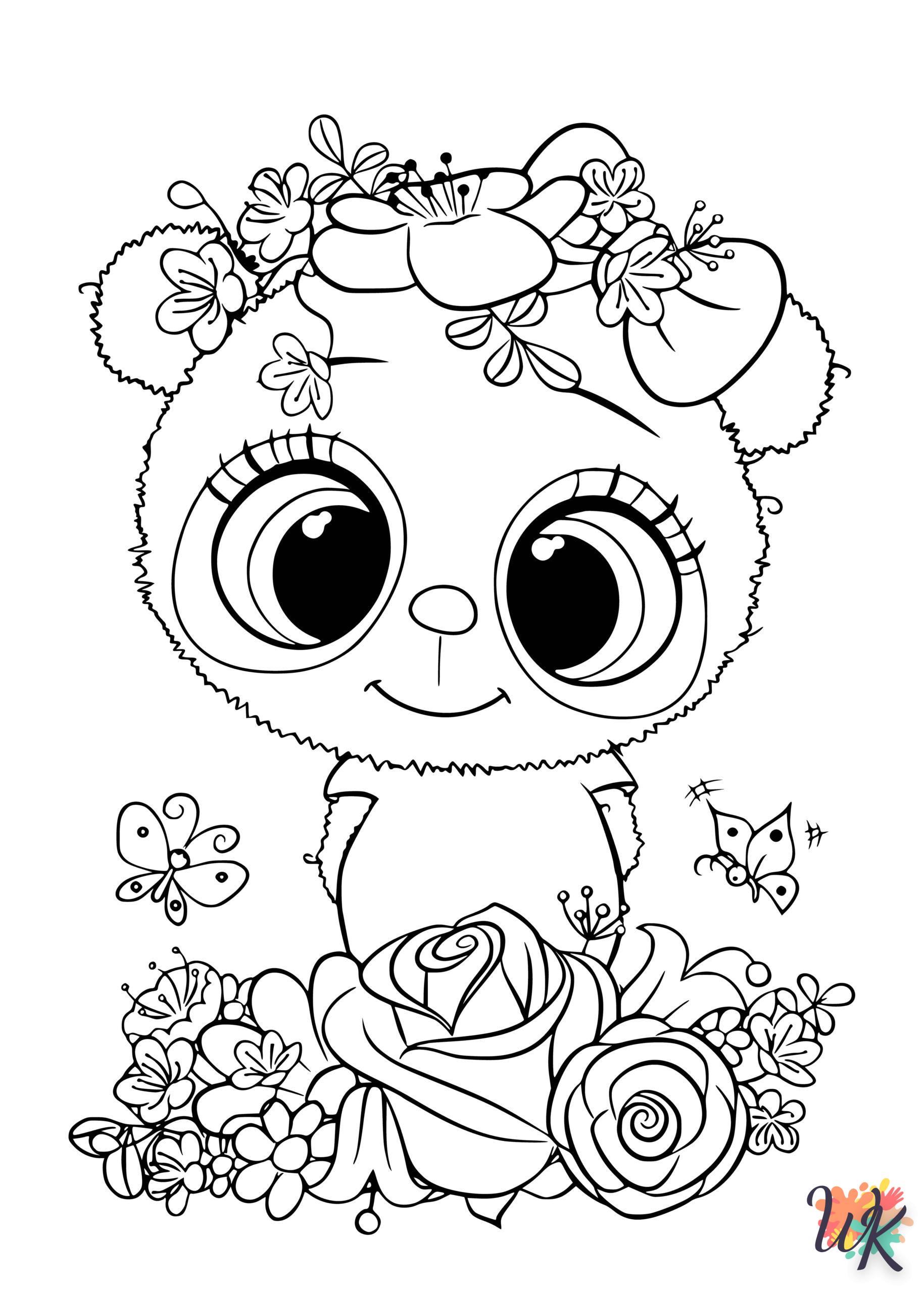 a imprimer coloriage Animaux Mignons  gratuit