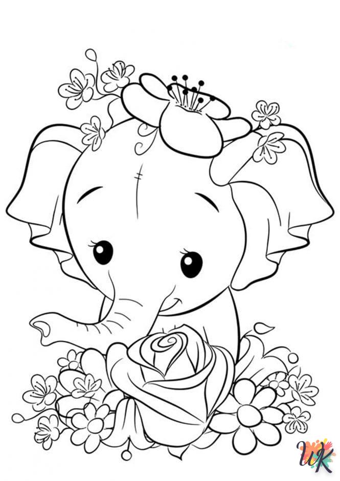 coloriage Animaux Mignons  pour enfant de à imprimer