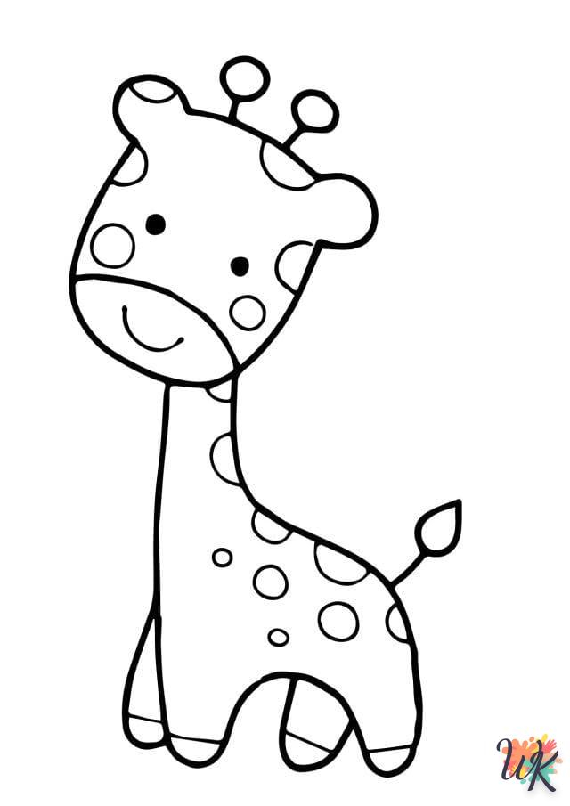 coloriage Animaux Mignons  pour enfant de 5 ans 1