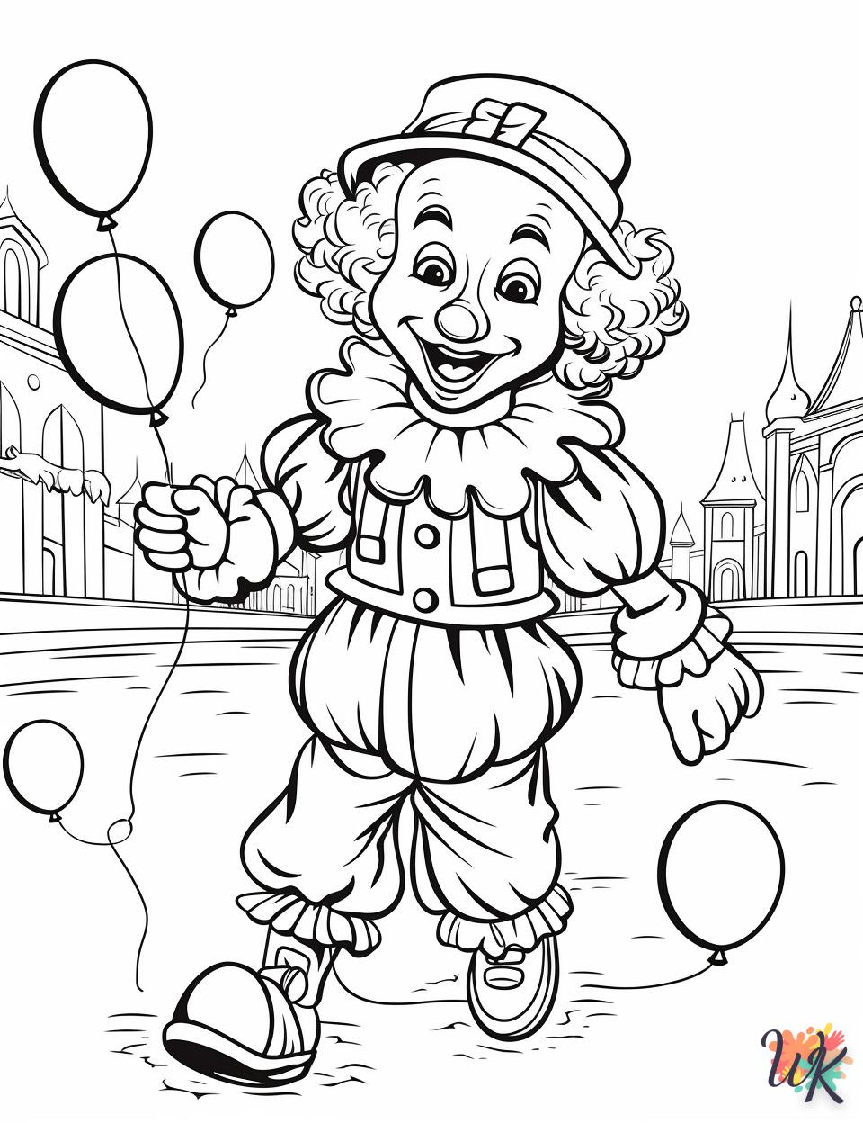 coloriage Carnaval  pour primaire