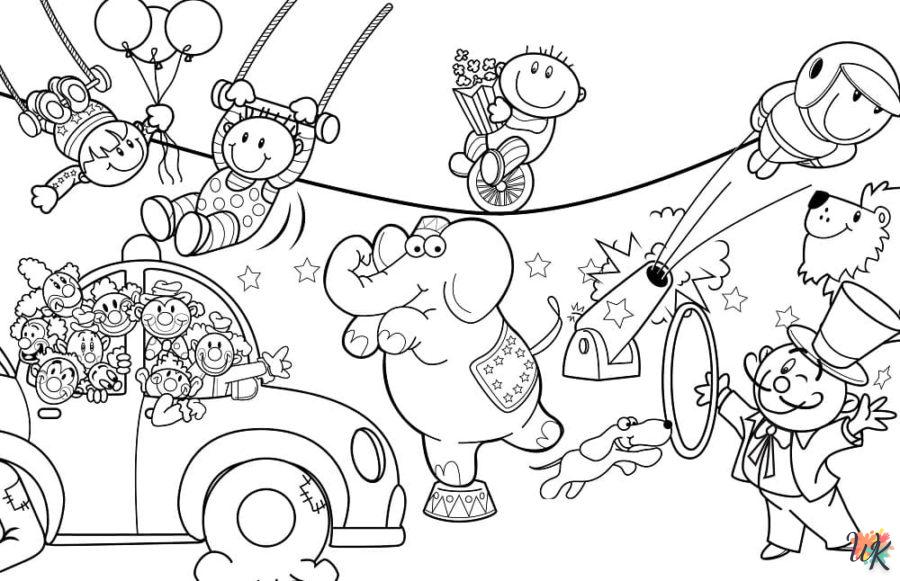 coloriage Carnaval  pour enfant de 8 ans