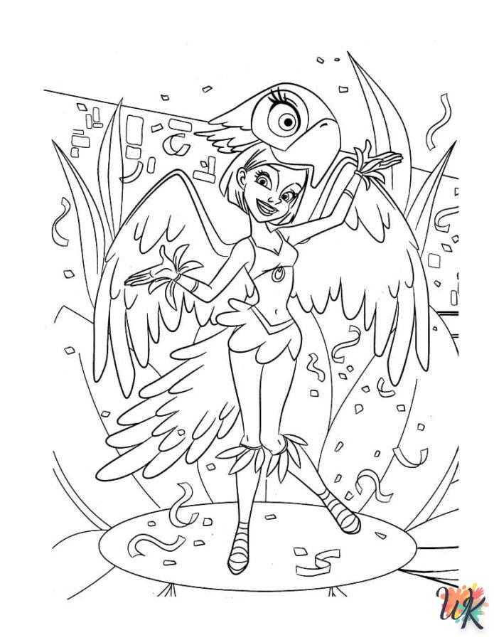 coloriage Carnaval  pour bebe a imprimer