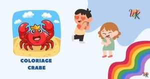 Coloriage Crabe Gratuit à imprimer pour les enfants