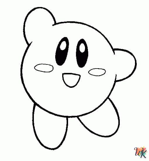 télécharger coloriage Kirby  gratuit 1