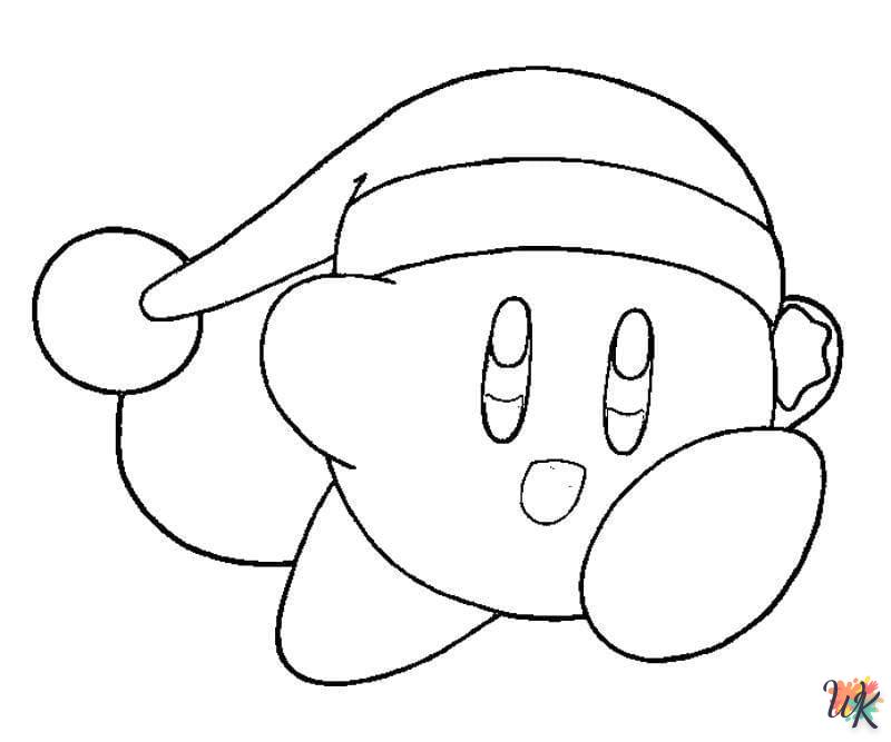 coloriage Kirby  en ligne pour enfant