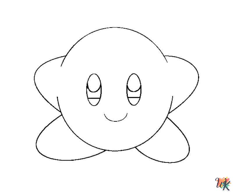 coloriage Kirby  à colorier en ligne