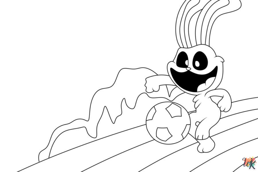 coloriage Poppy Playtime 3  pour enfants a imprimer gratuit