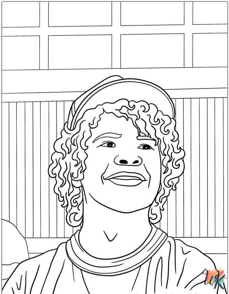 coloriage Stranger Things 5  à imprimer pour enfant de 8 ans 1