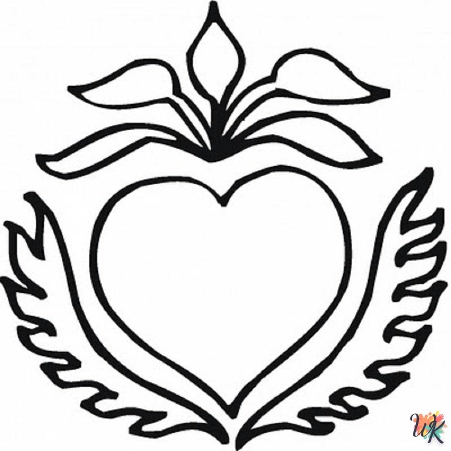 Free Heart coloring online