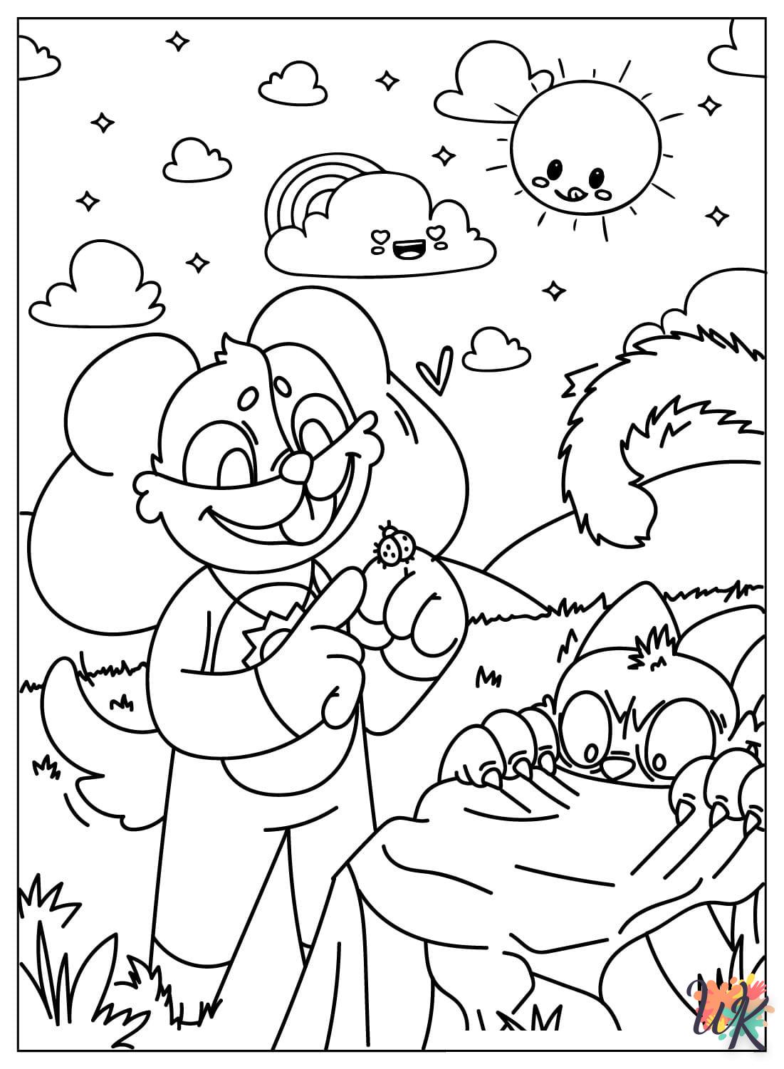 coloriage DogDay  pour enfant de 2 ans 1