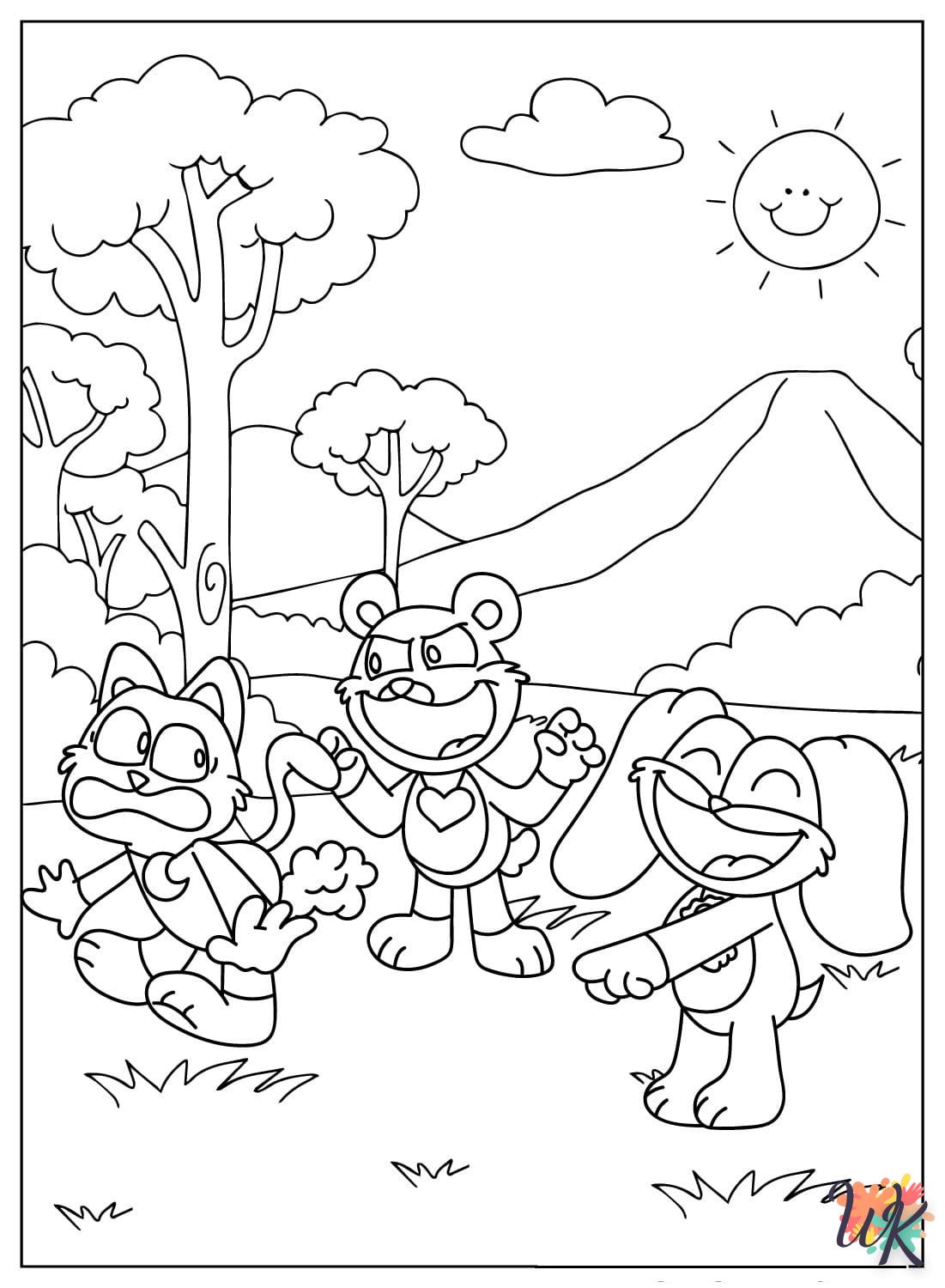 coloriage DogDay  gratuit pour enfants