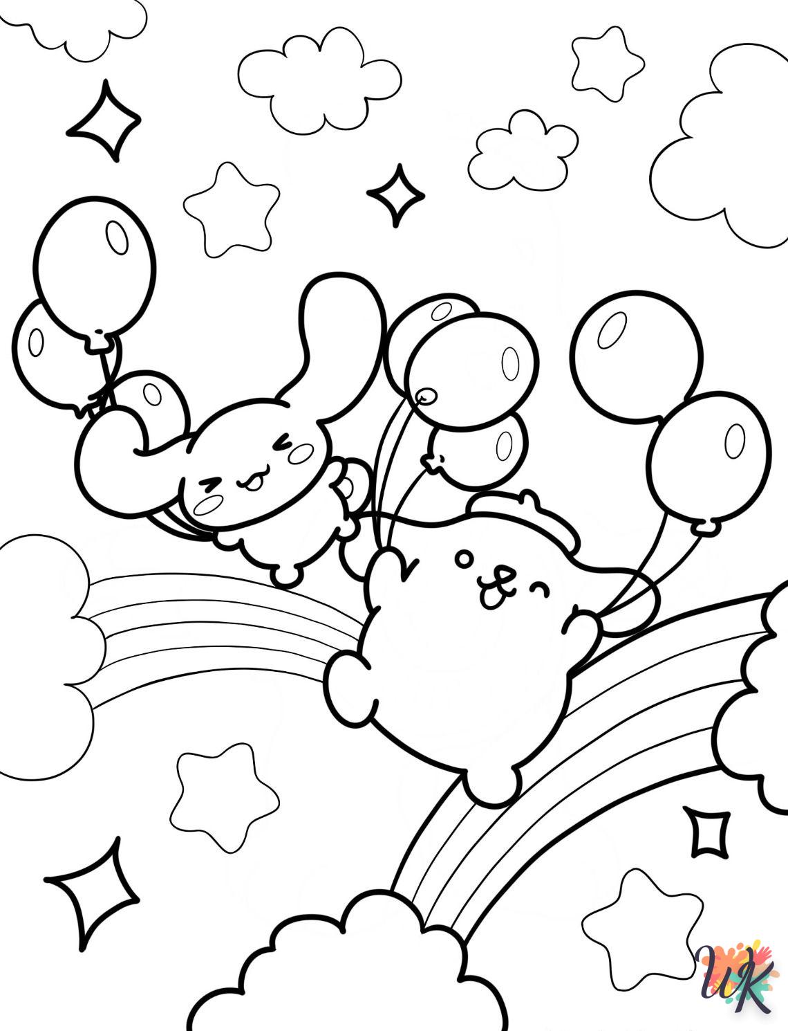 coloriage Pompompurin  pour enfant